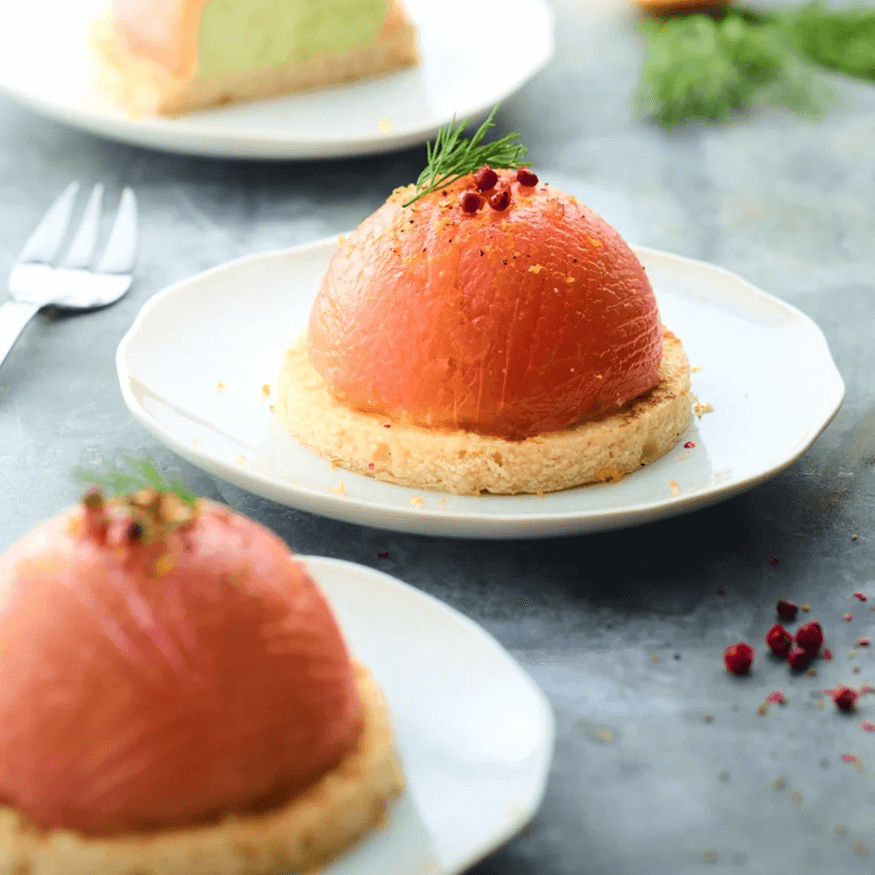 Moule en silicone et tricot de verre 6 demi-sphères 7 cm - F