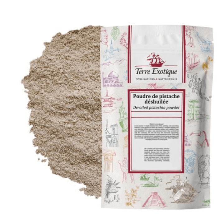 Poudre de Pistache Déshuilée 130 g – Terre Exotique