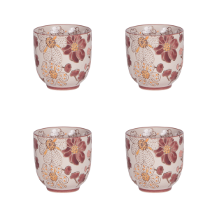 Coffret 4 gobelets 7 cm Kiyo – Table Passion