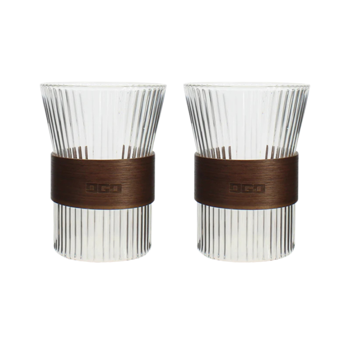 2 tasses en verre 325ml Karl - Ogo Living