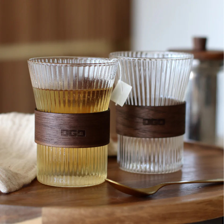2 tasses en verre 325ml Karl - Ogo Living