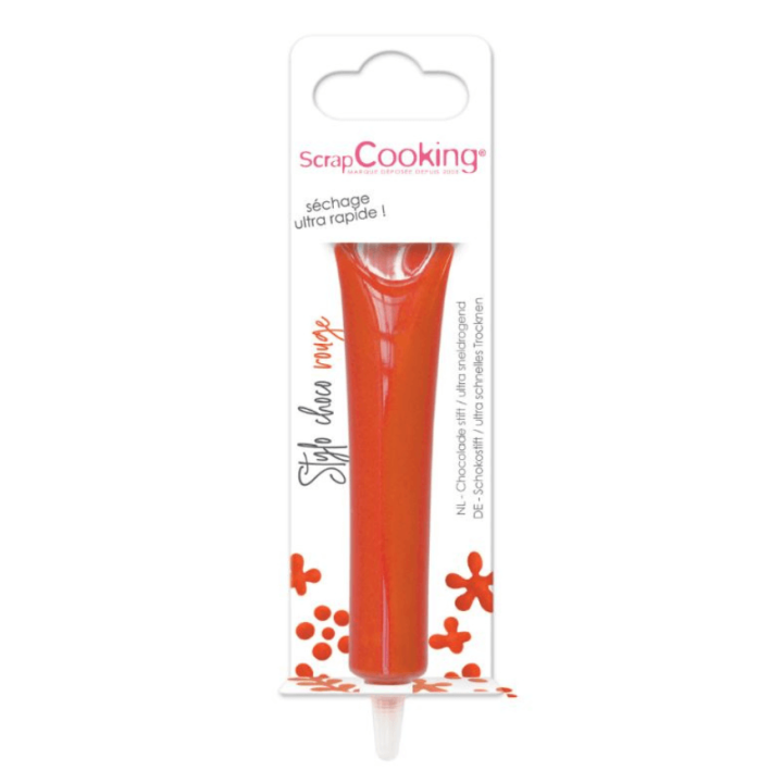 Stylo de Glaçage Rouge 25 g – Scrapcooking