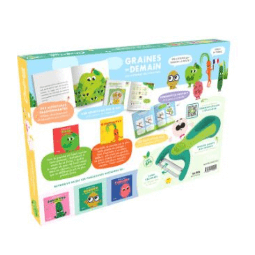 Coffret Graines de Demain et Éplucheur – Chefclub – Découverte & Cuisine
