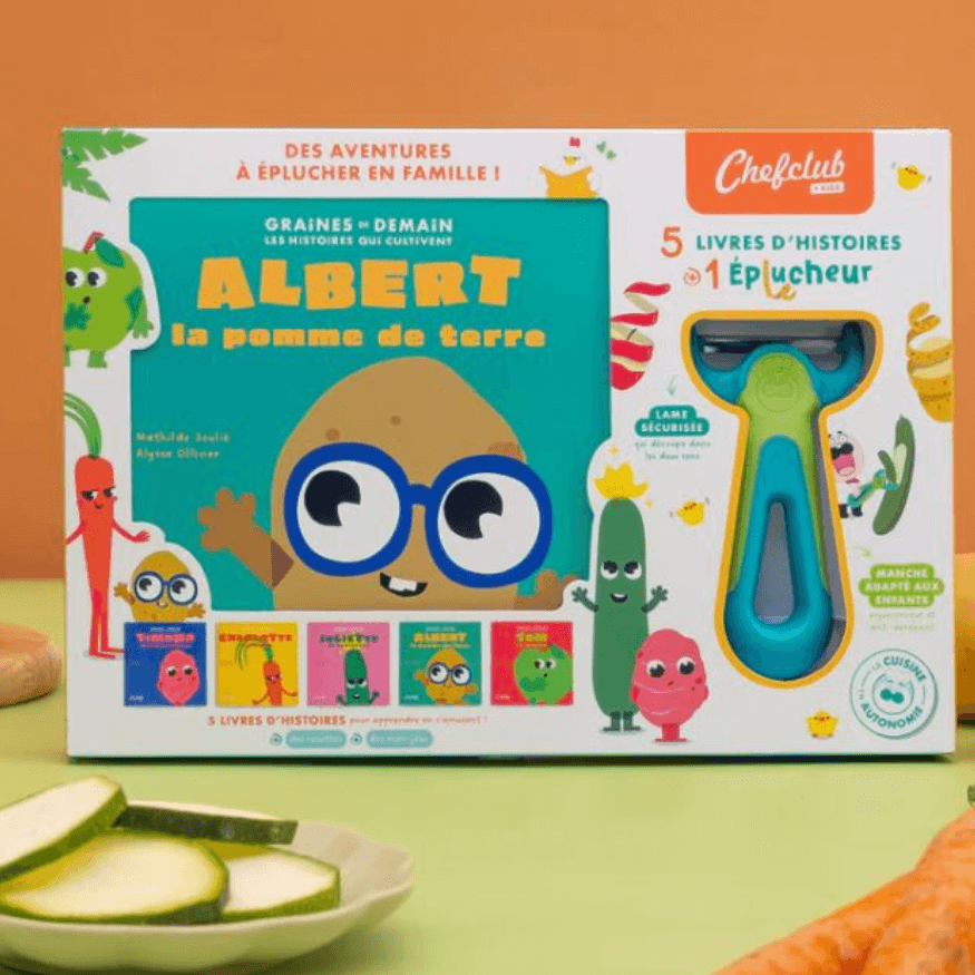 Coffret Graines de Demain et Éplucheur – Chefclub – Découverte & Cuisine