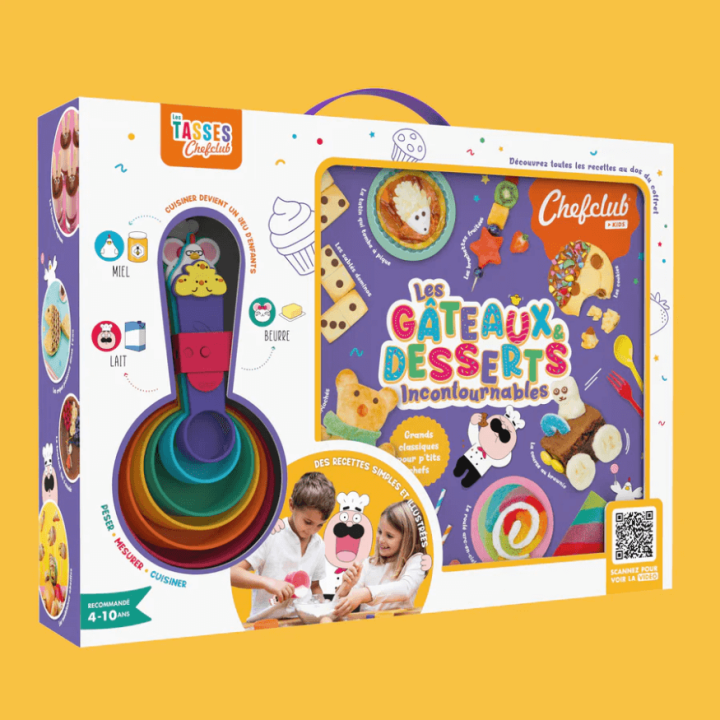 Coffret Kids « Gâteaux & Desserts Incontournables » – Chefclub