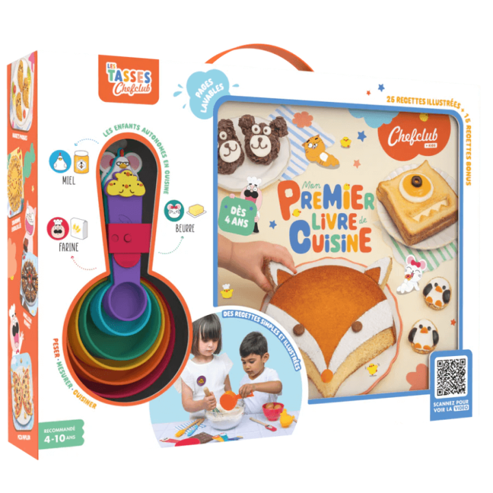 Coffret « Mon Premier Livre de Cuisine » – Chefclub – Débuter en Cuisine