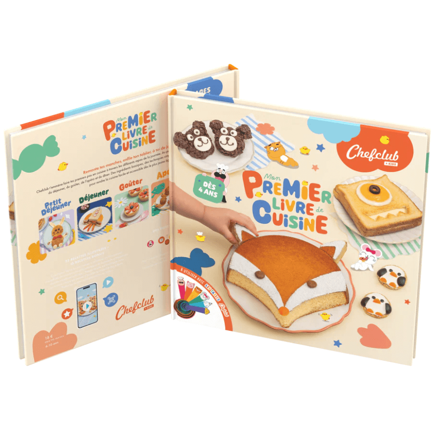 Coffret « Mon Premier Livre de Cuisine » – Chefclub – Débuter en Cuisine