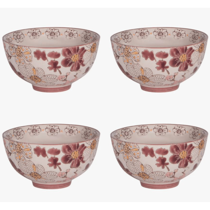 Coffret 4 coupelles 11 cm Kiyo – Céramique Table Passion | Alice Délice