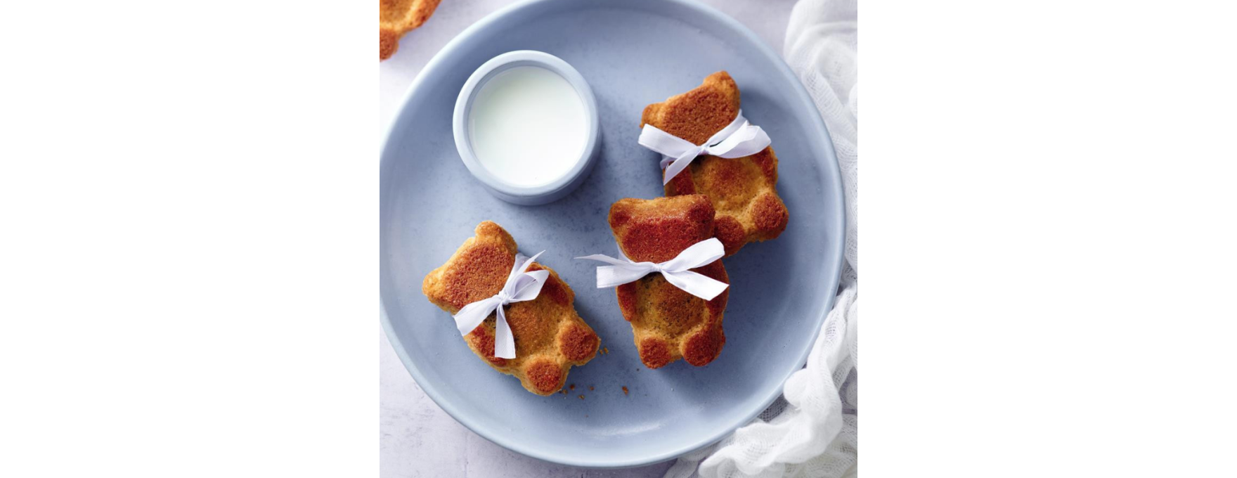 Oursons gâteaux maison au cœur praliné