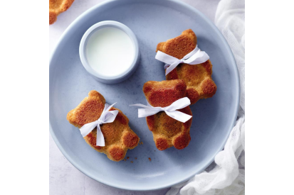 Oursons gâteaux maison au cœur praliné