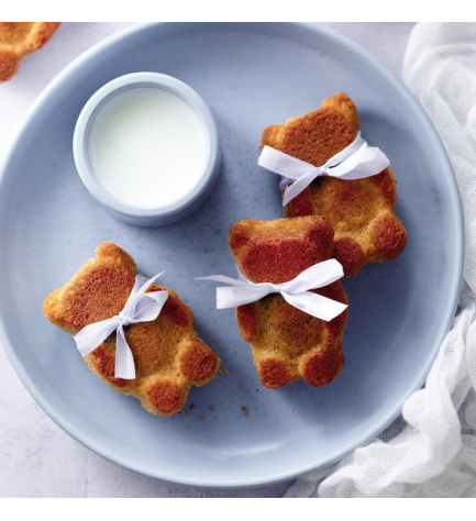 Oursons gâteaux maison au cœur praliné