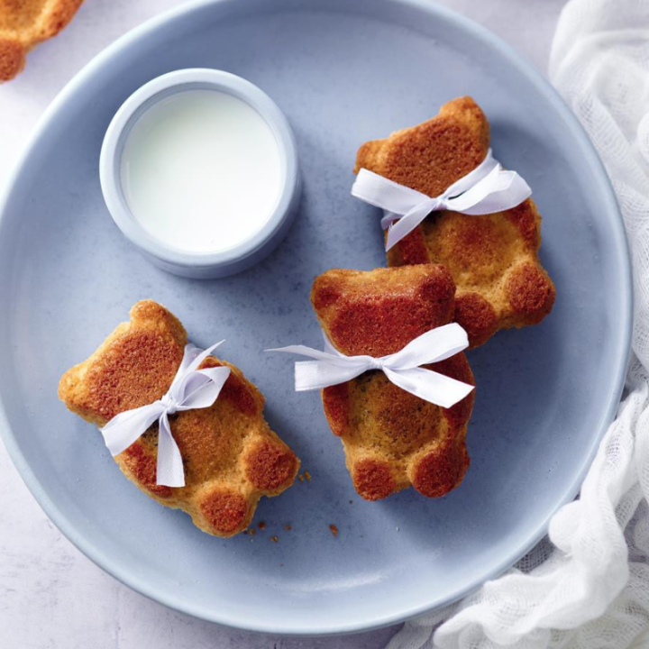 Oursons gâteaux maison au cœur praliné