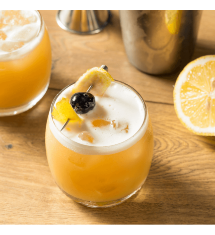 Recette d'Amaretto Sour à la Bergamotte