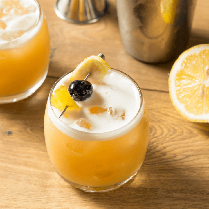 Recette d'Amaretto Sour à la Bergamotte