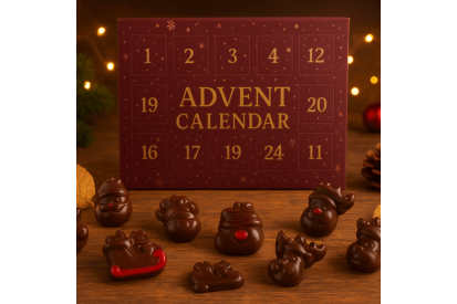 Calendrier de l'Avent maison au chocolat