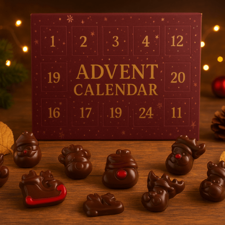 Calendrier de l'Avent maison au chocolat