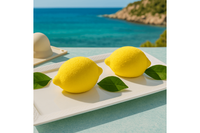 Trompe l'œil au citron