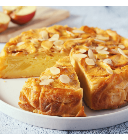L’invisible aux pommes maison (facile et léger)