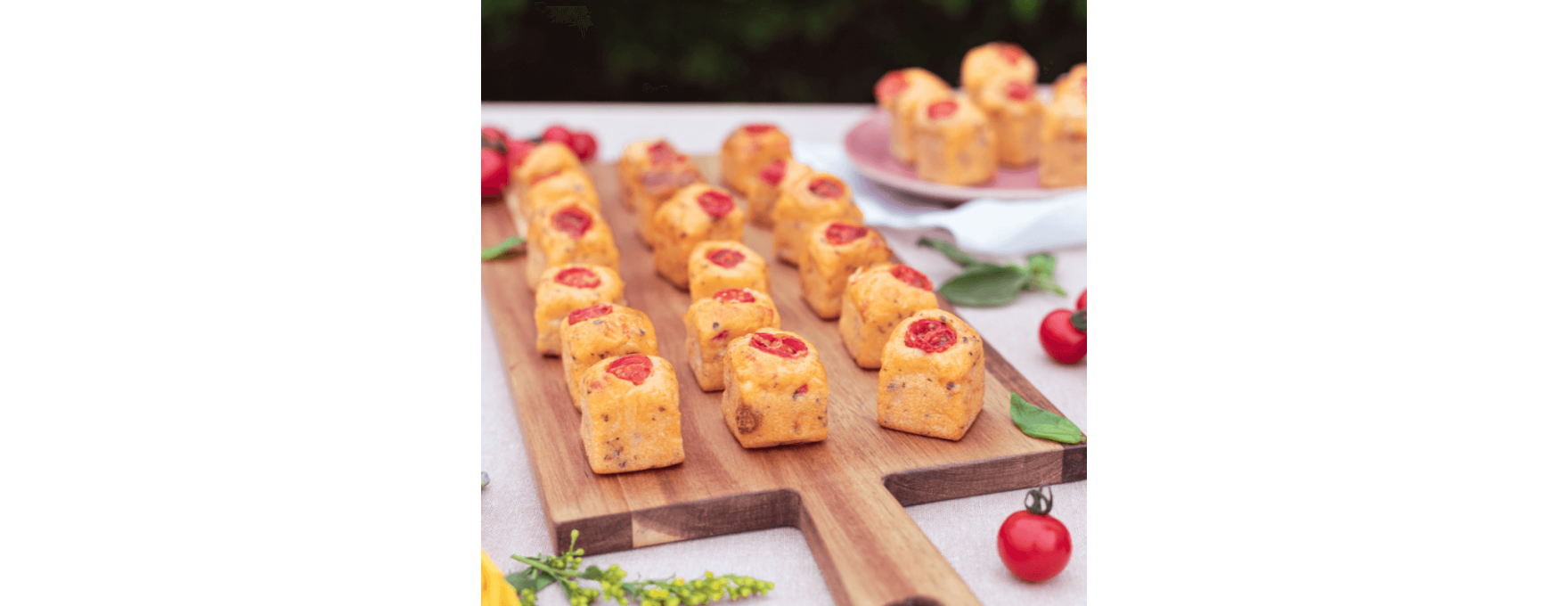 Mini cakes salés tomate & feta