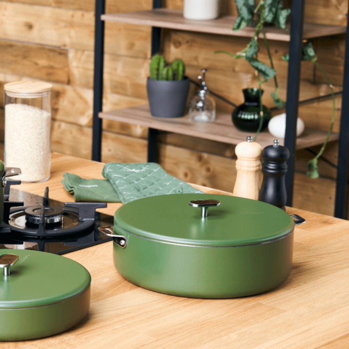 Sauteuse inox 28 cm La Merveilleuse Cookut + livre de recettes offert