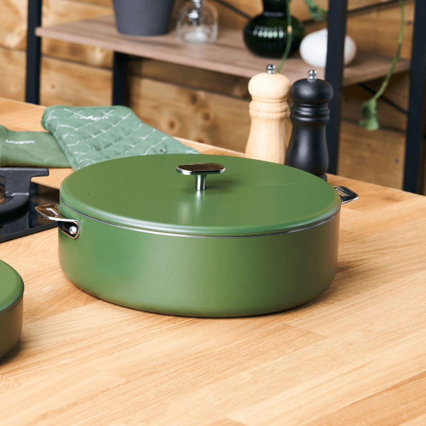 Sauteuse inox 28 cm La Merveilleuse Cookut + livre de recettes offert