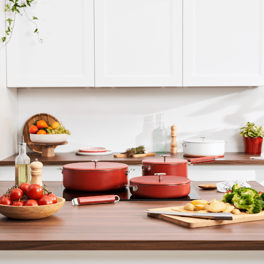 Sauteuse inox 28 cm La Merveilleuse Cookut passion + livre offert