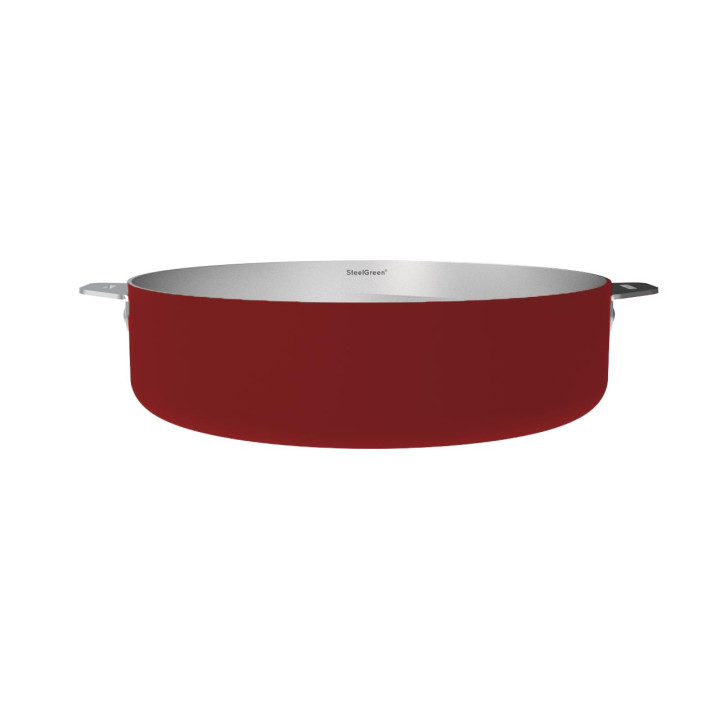 Sauteuse inox 28 cm La Merveilleuse Cookut passion + livre offert