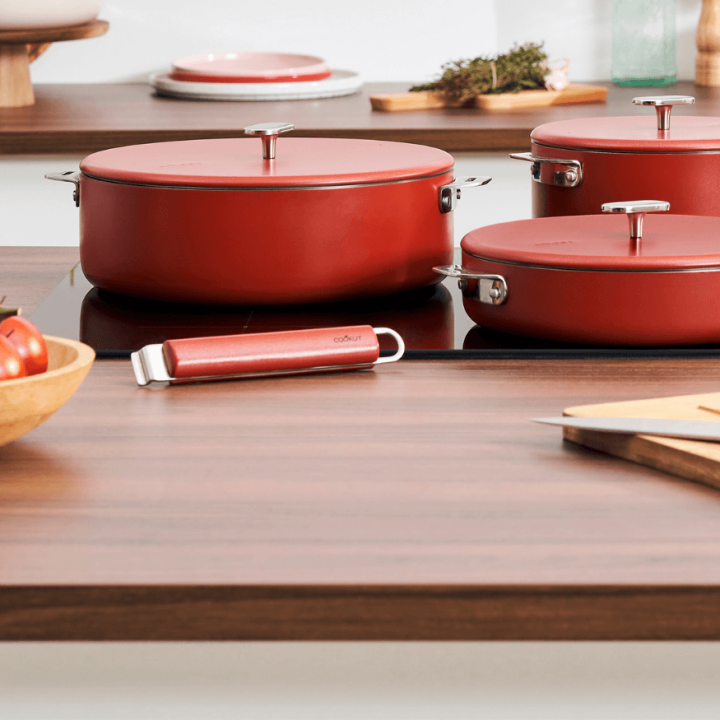 Sauteuse inox 28 cm La Merveilleuse Cookut passion + livre offert