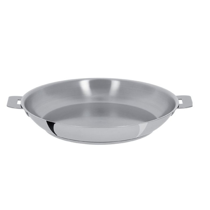 Poêle inox amovible Mutine 24cm + produit d'entretien offert