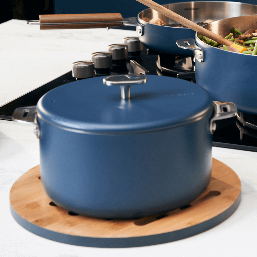 Casserole inox Merveilleuse 20 cm Myrtille + cuillères offertes