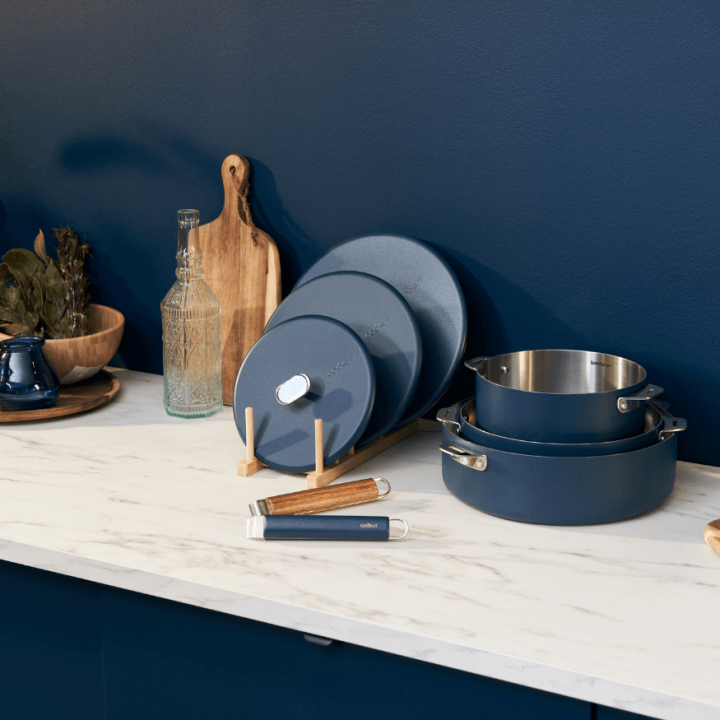 Casserole inox Merveilleuse 20 cm Myrtille + cuillères offertes