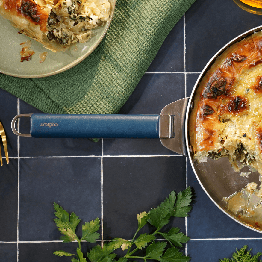 Casserole inox Merveilleuse 20 cm Myrtille + cuillères offertes