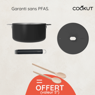 Casserole inox Merveilleuse 20 cm Graphite + cuillères offertes