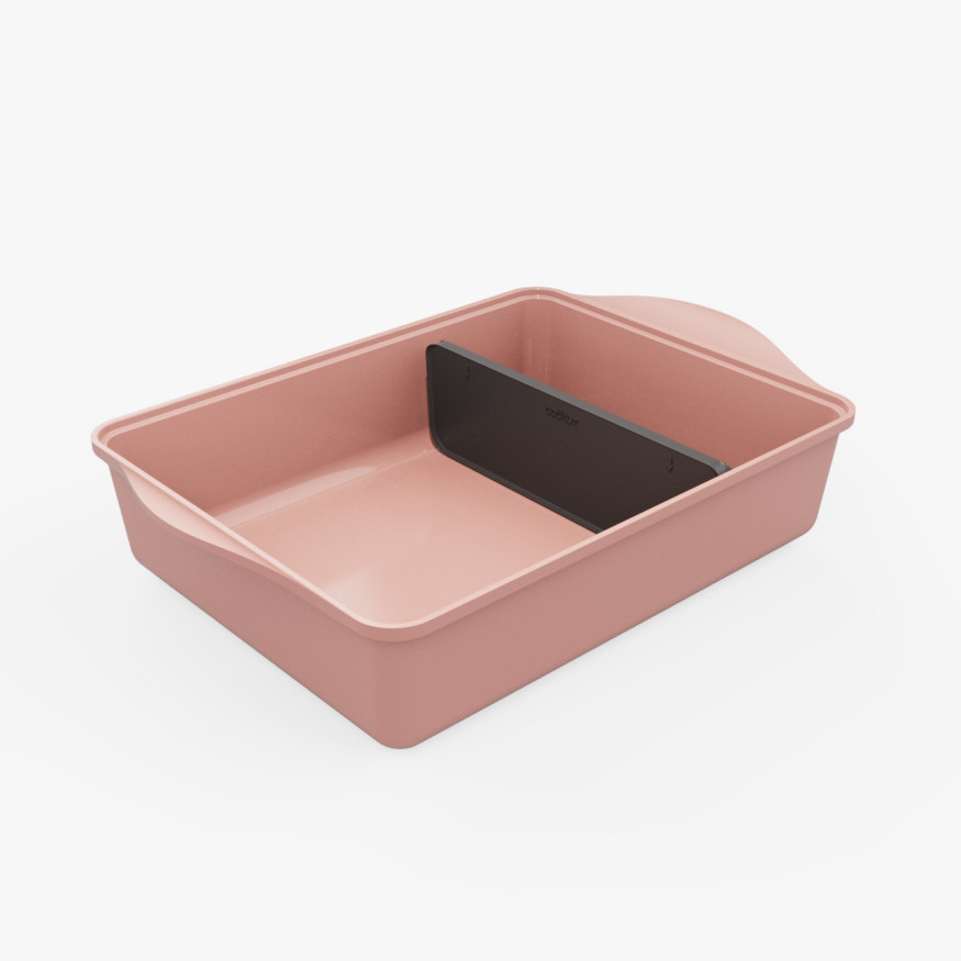 Plat à four 42 cm Cookut Guimauve + séparateur + spatule offerte