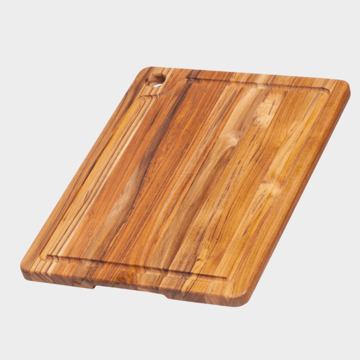 Planche à découper en teck FSC 41×30,5 cm – Teakhaus – Bois durable