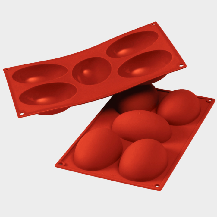 Moule silicone 5 œufs de Pâques – Alice Délice | Pâtisserie créative