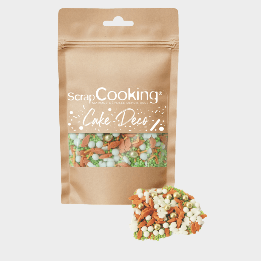 Sprinkles Pâques 60g – Décors sucrés Scrapcooking pour pâtisserie festive