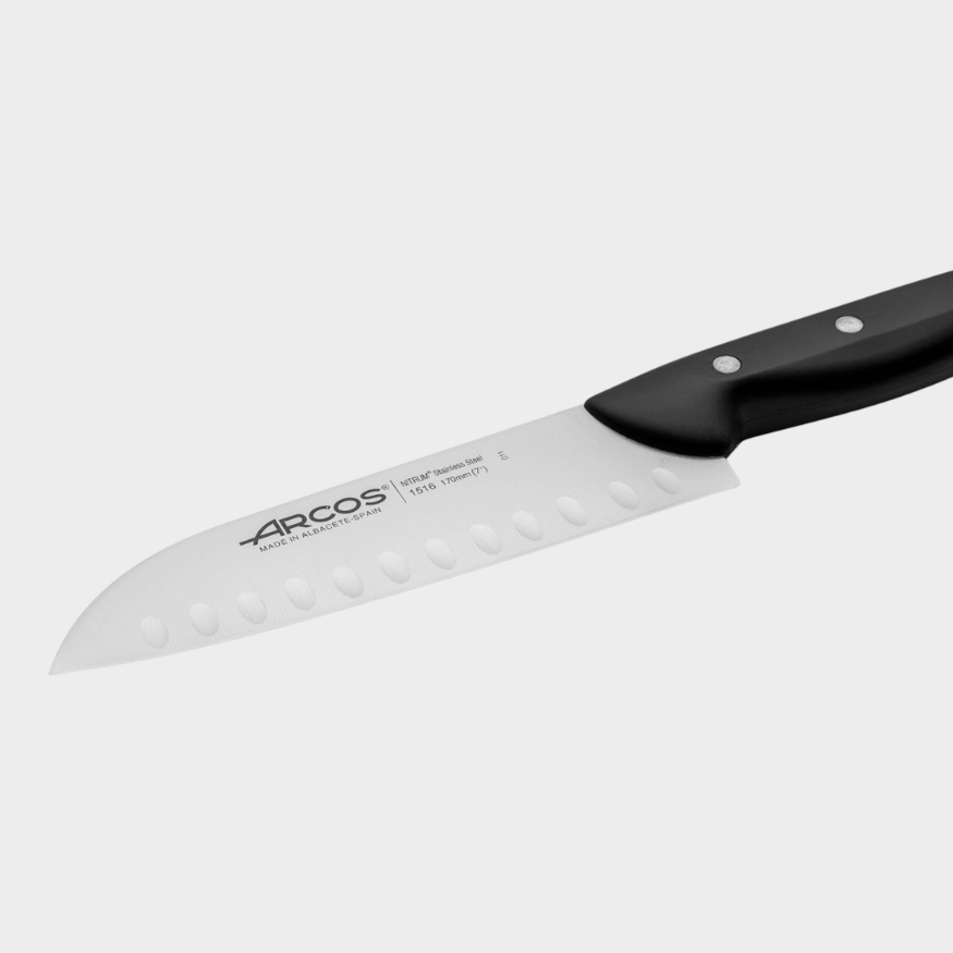Couteau Santoku 17 cm Maître – Arcos | Précision et polyvalence