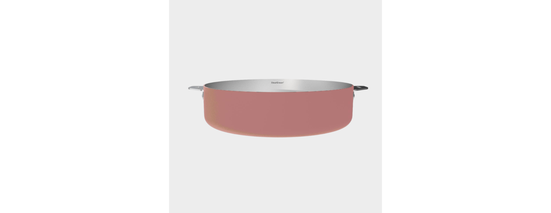 Sauteuse amovible inox La Merveilleuse 28cm guimauve-Cookut