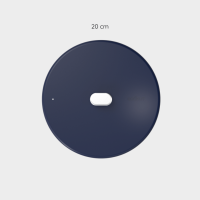 Couvercle inox Le Merveilleux 20 cm myrtille - Cookut