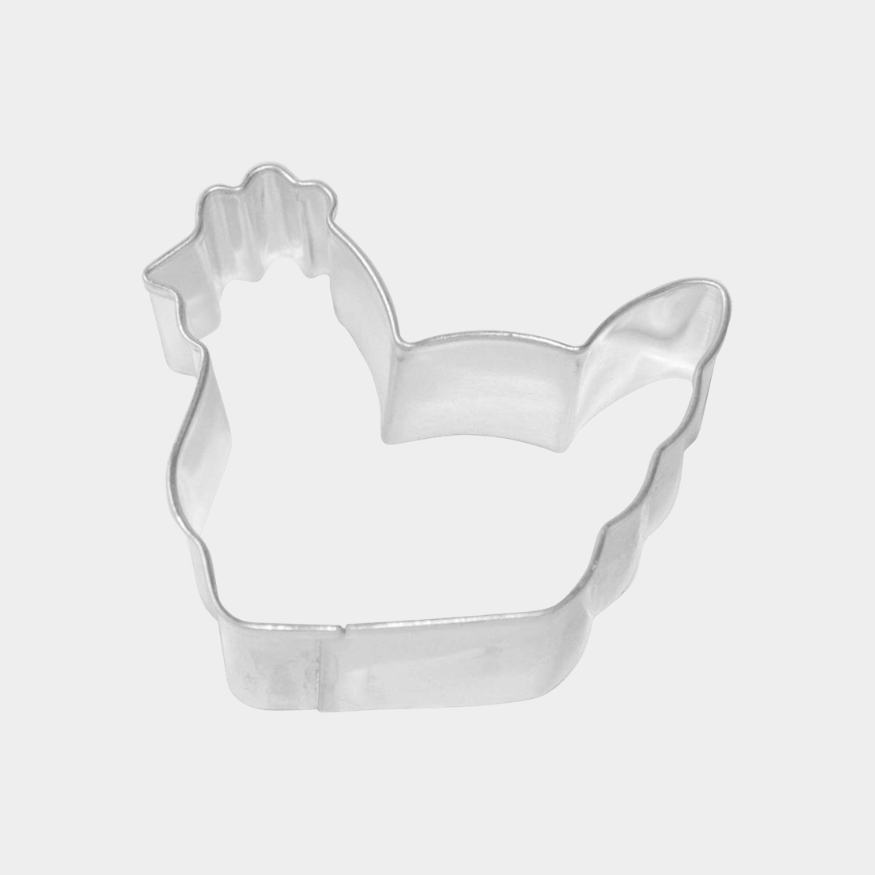 Emporte pièces inox poule 5,5 cm - Birkmann