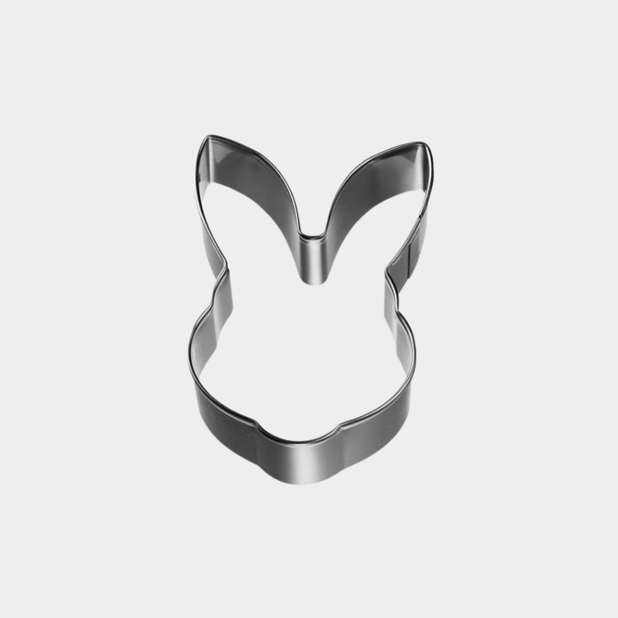Emporte pièces inox tête de lapin 7 cm - Birkmann