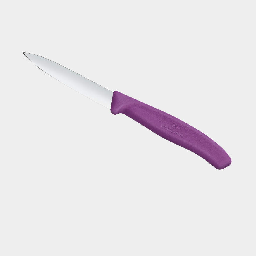 Couteau d’office Swiss Classique 8 cm violet – Victorinox | Précision et ergonomie