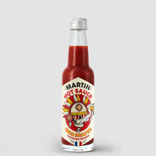 Sauce Inca Reaper 11/12 ultra forte 100 ml – Sauce piment Carolina Reaper | Maison Martin