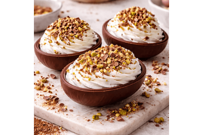 Œufs de Pâques en chocolat