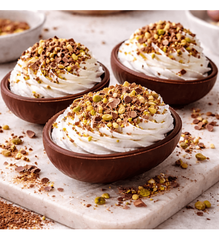 Œufs de Pâques en chocolat