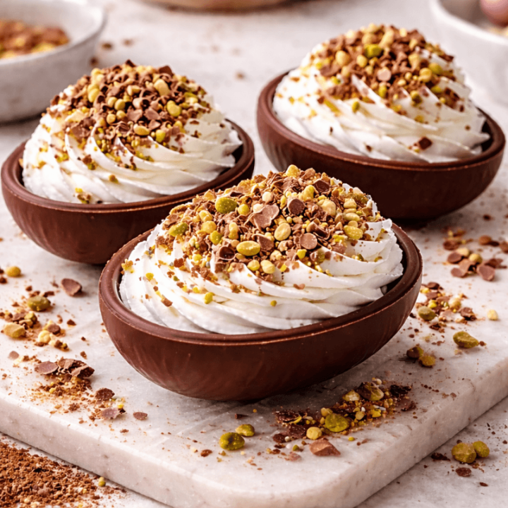 Œufs de Pâques en chocolat