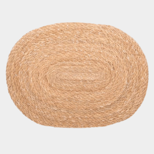 Set de table ovale jonc de mer 45×33 cm – Table Passion | Naturel et élégant