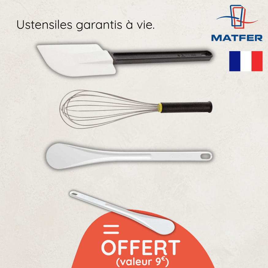 Kit Ustensiles Pâtisserie Professionnels – Matfer + Spatule offerte | Alice Délice