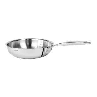 La poêle sautoir inox 5-Ply 24 cm Castel Pro - Cristel